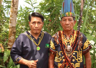Miembros de la comunidad Sacha Waysa